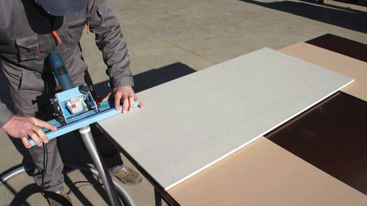 Perfiladora SIMPLE BEVEL + Adaptador + Pad 50 - Sigma Spain - Remate de Cantos