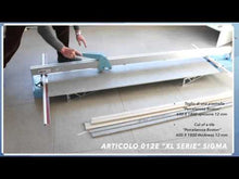 Cargar y reproducir el video en el visor de la galería, Cortadora SIGMA XL 205 cm (12D1)
