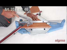 Cargar y reproducir el video en el visor de la galería, Cortadora SIGMA TECNICA 61 cm (2D4)
